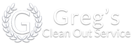 Greg's Clean Out Service Logo